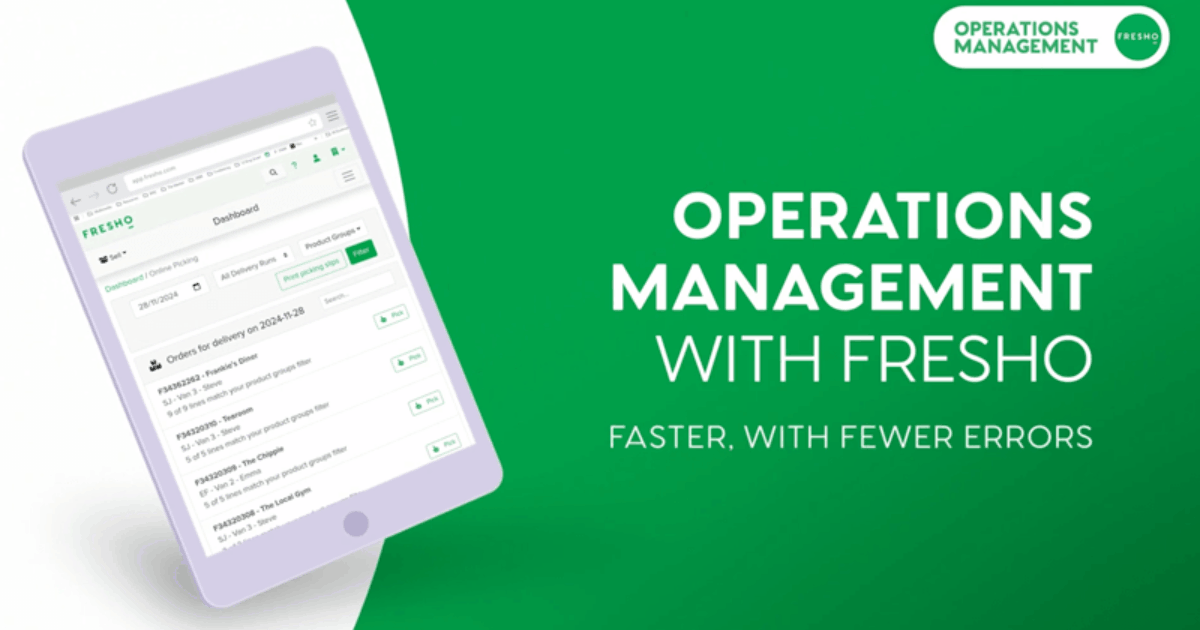 Operations Management | Fresho